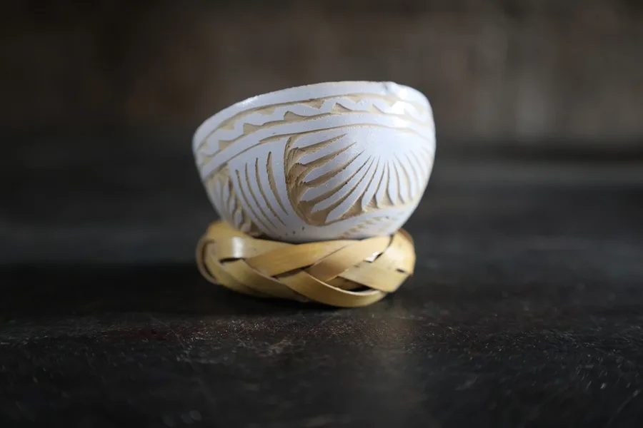 Jicara para degustación