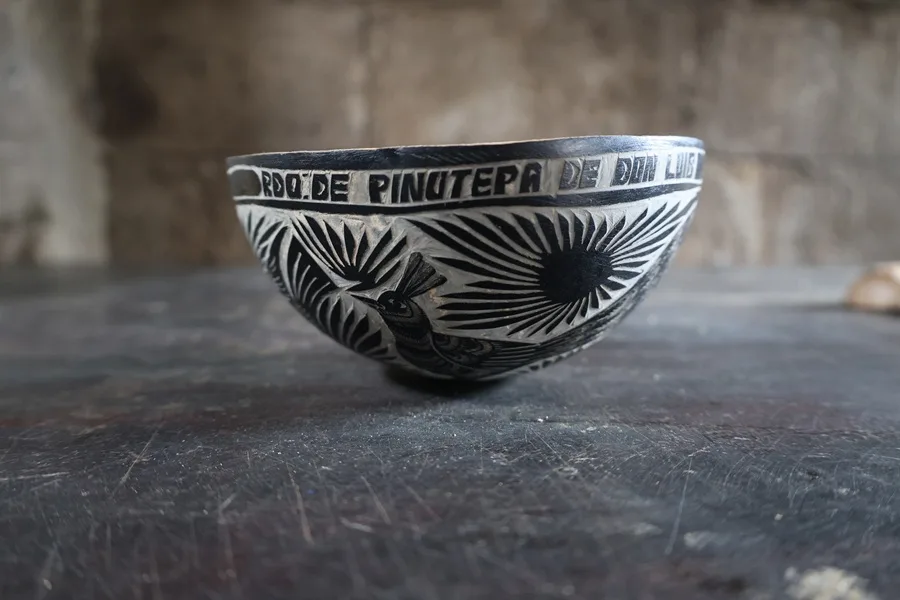 Jicara para degustación